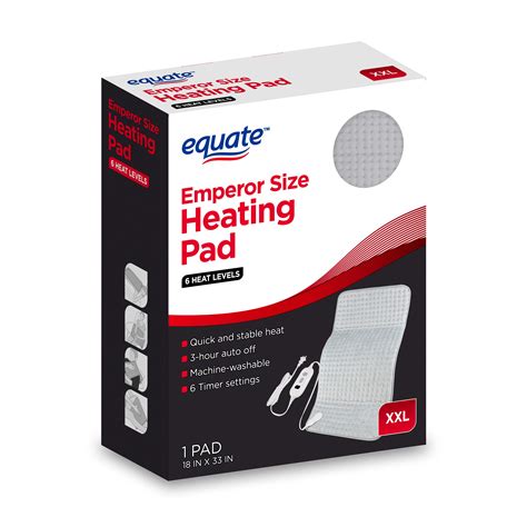 electric heating pad box walmart|disposable heating pads Walmart.